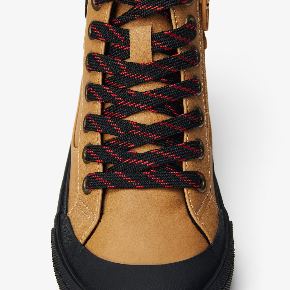 Zara Boys: NWT High-Tops with Contrasting Soles